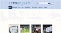 Desktop Screenshot of bethersden.org.uk